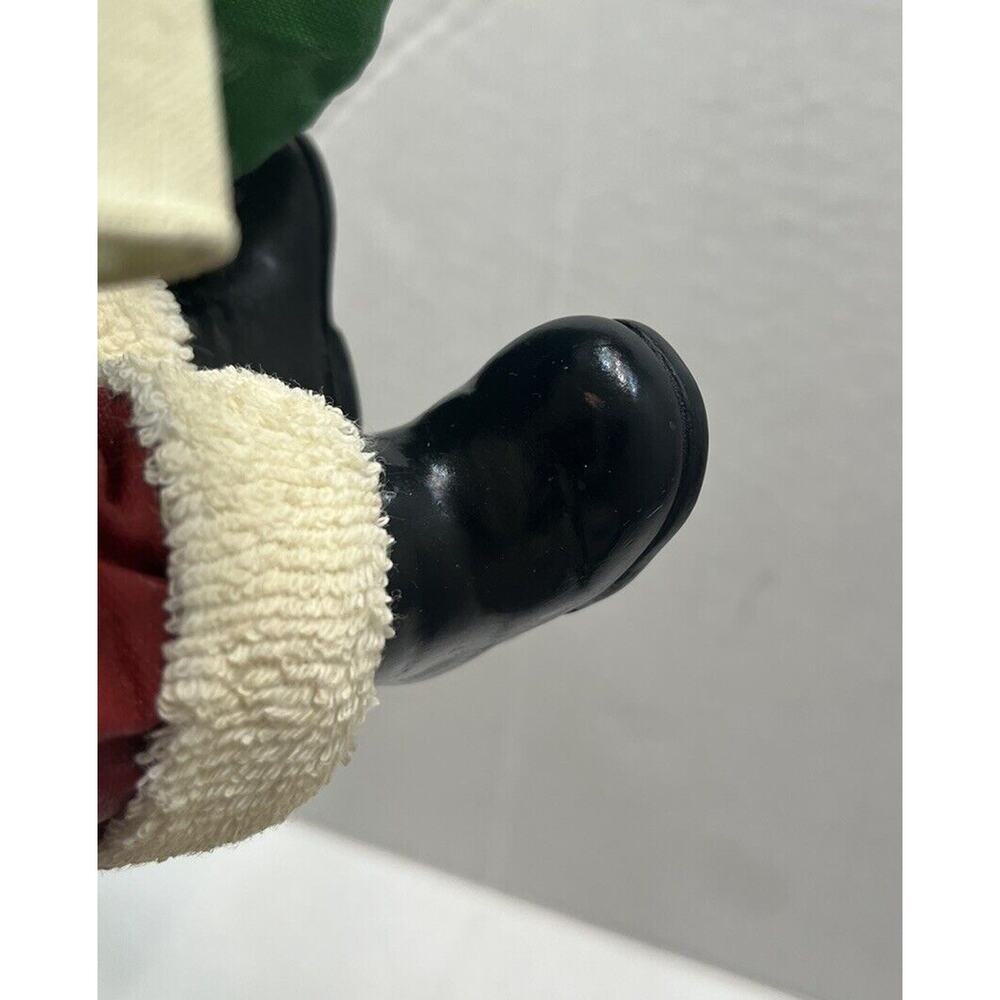 San Francisco Music Box Co Santa Claus Coming to Town Figurine Decor~ Bag & List - Picture 8 of 10
